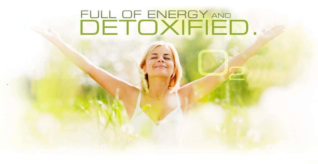 Full of eneergy and detoxified